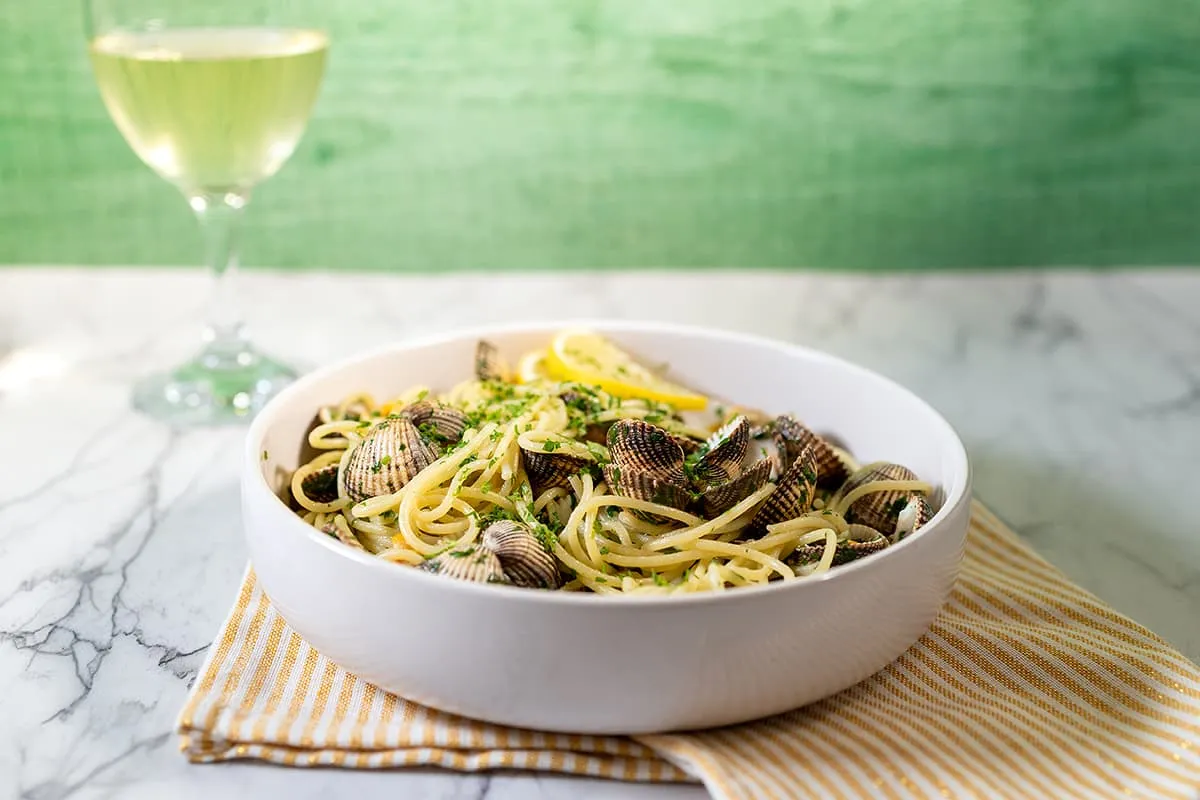 Zelf pasta vongole maken