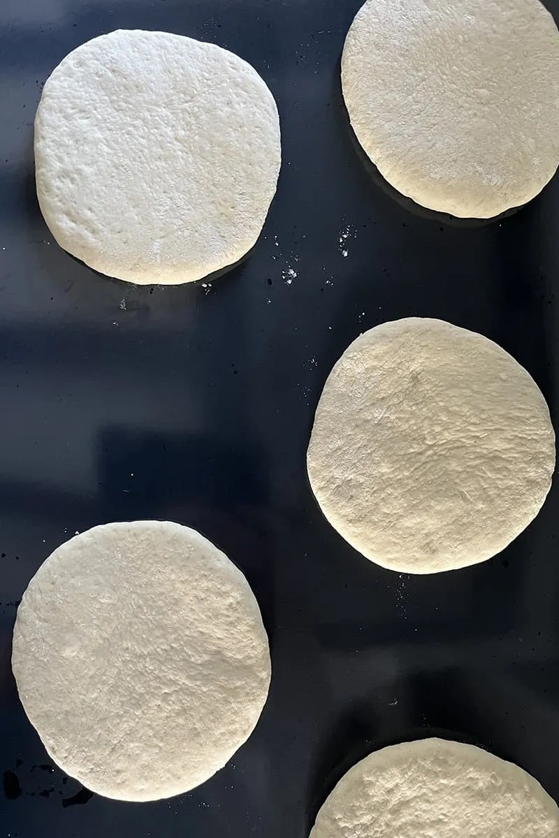 Zelf pitabroodjes maken voorbereiding - stap 2