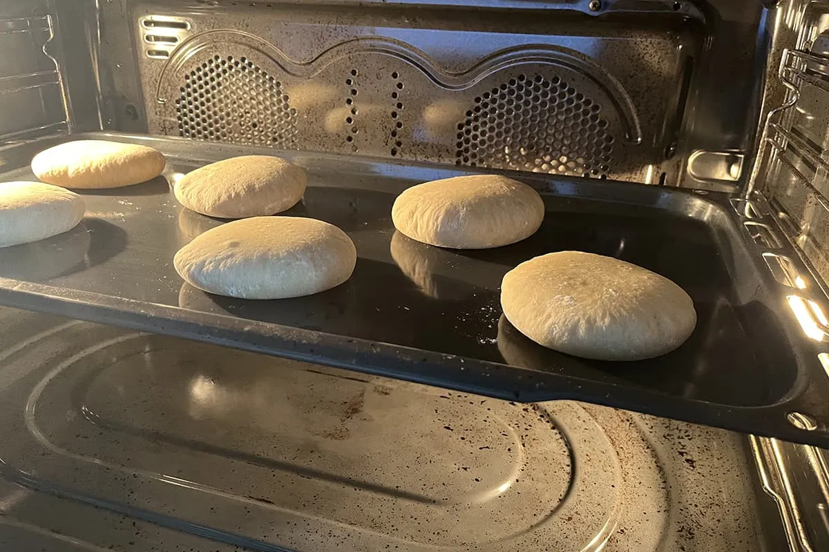 Zelf pitabroodjes maken voorbereiding - stap 3