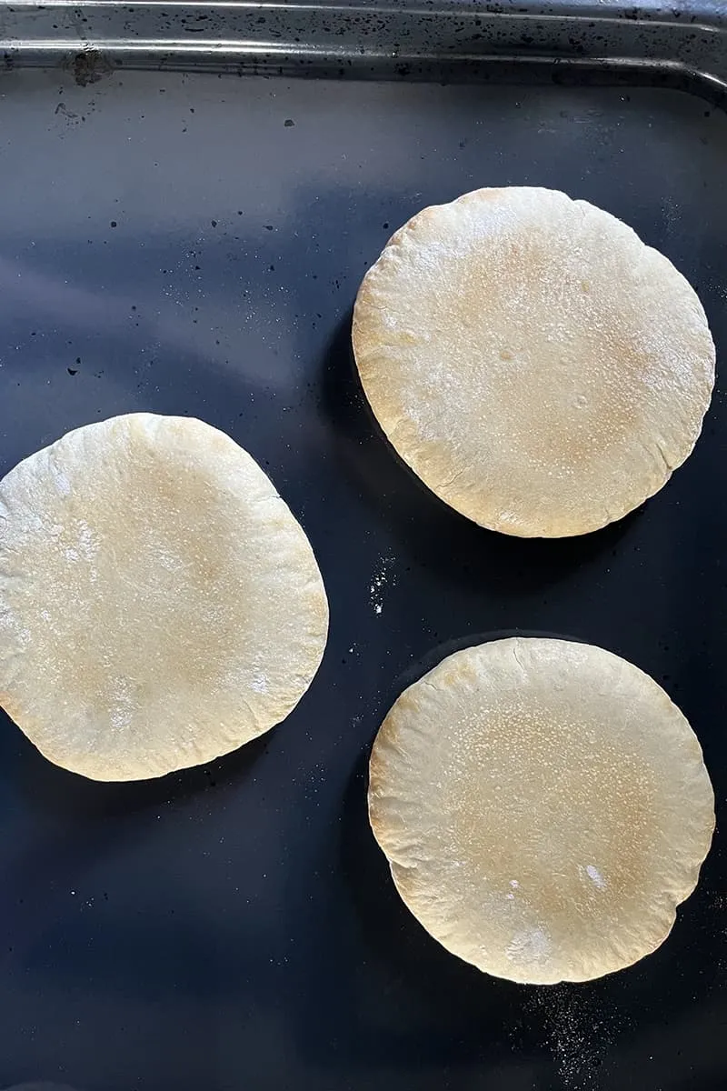 Zelf pitabroodjes maken voorbereiding - stap 4