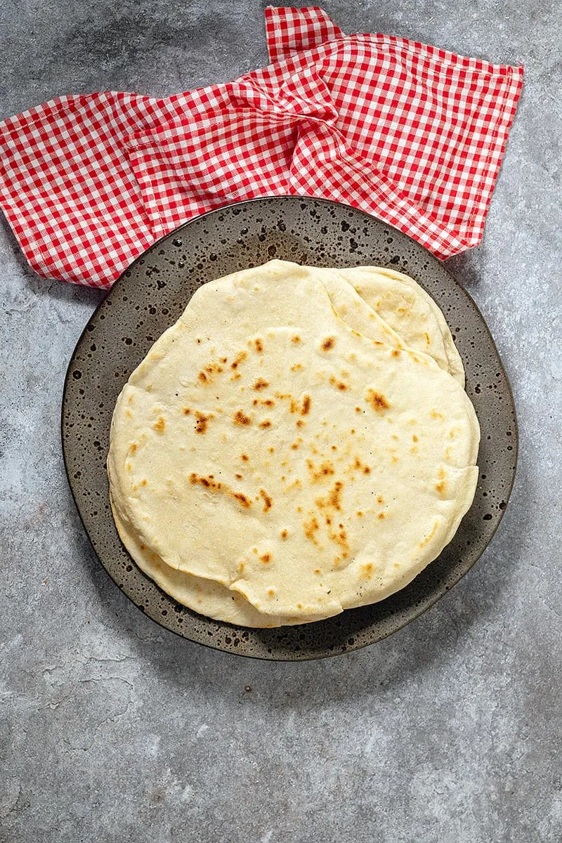 Zelf tortilla wraps maken - makkelijke zachte tortilla's