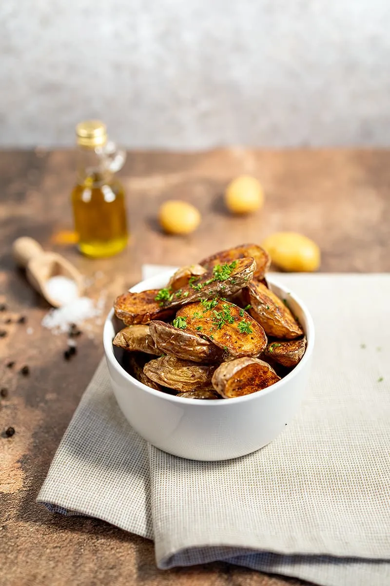 Aardappelen uit de airfryer