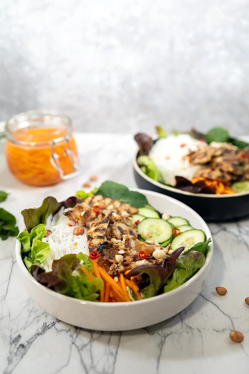 Bún thịt nướng - Vietnamees gegrild varkensvlees