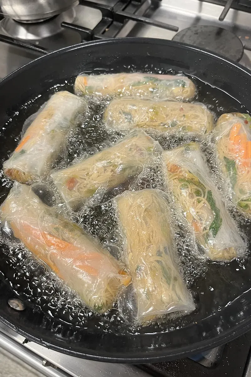 Glutenvrije loempia's voorbereiding - stap 5