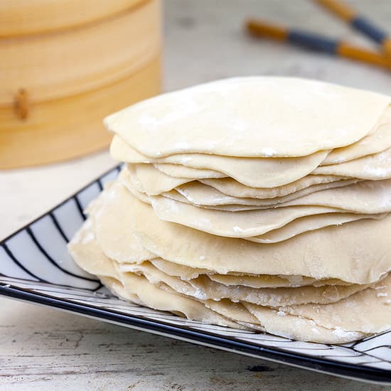 Zelf dumpling (gyoza) vellen maken