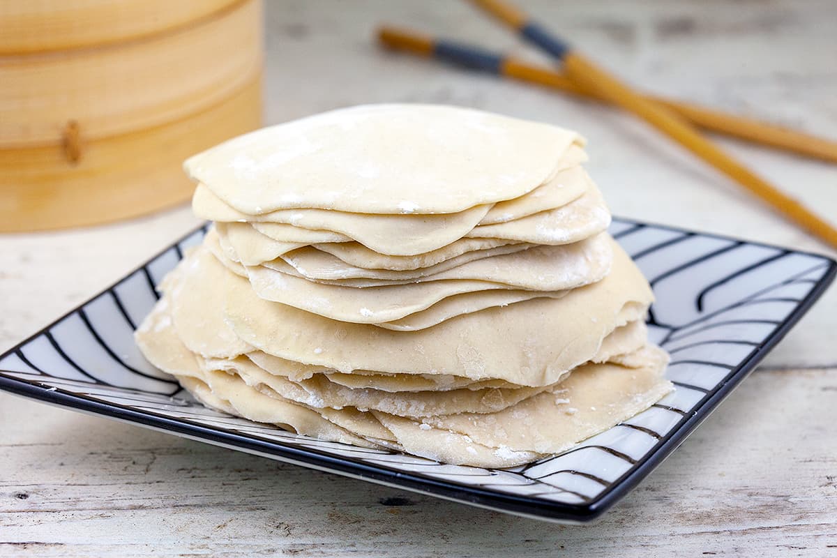 Zelf dumpling (gyoza) vellen maken