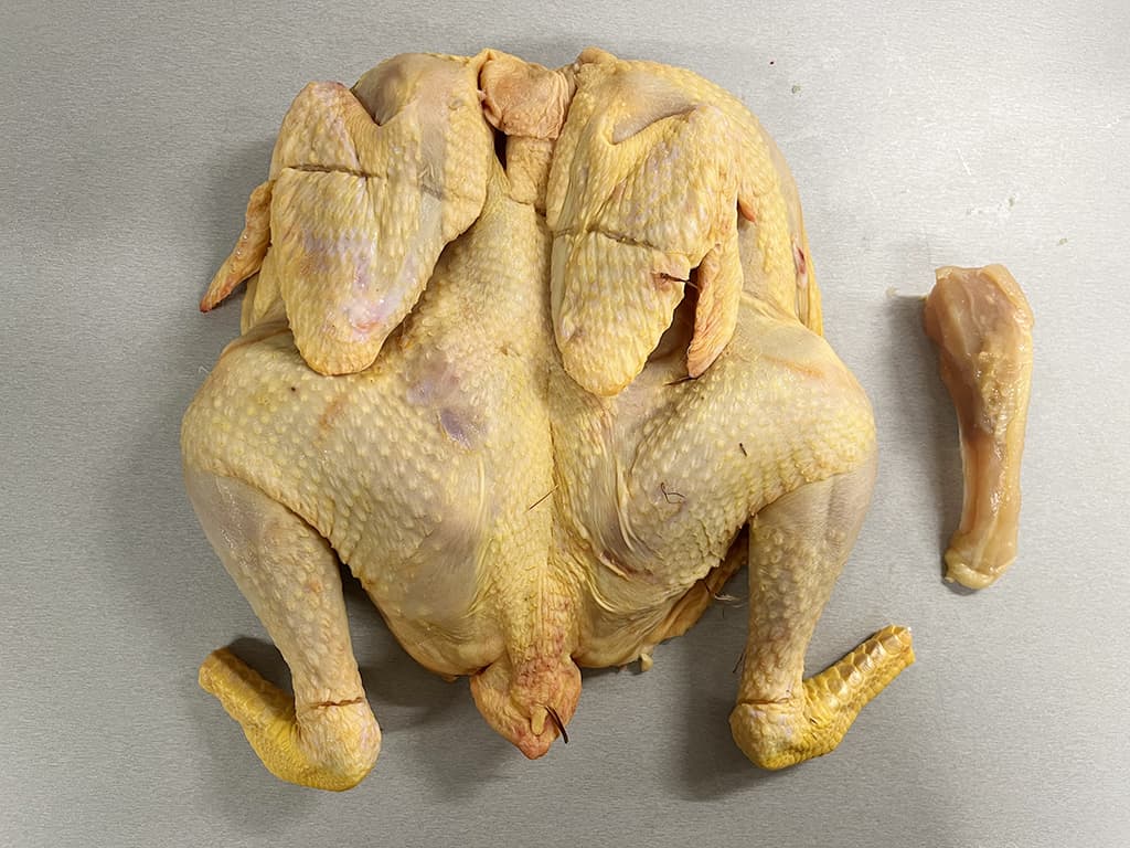 Zelf gevlinderde kip maken - stap 6