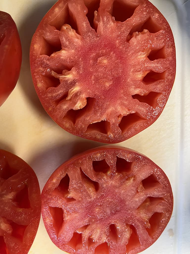 Tomaten zonder zaadjes