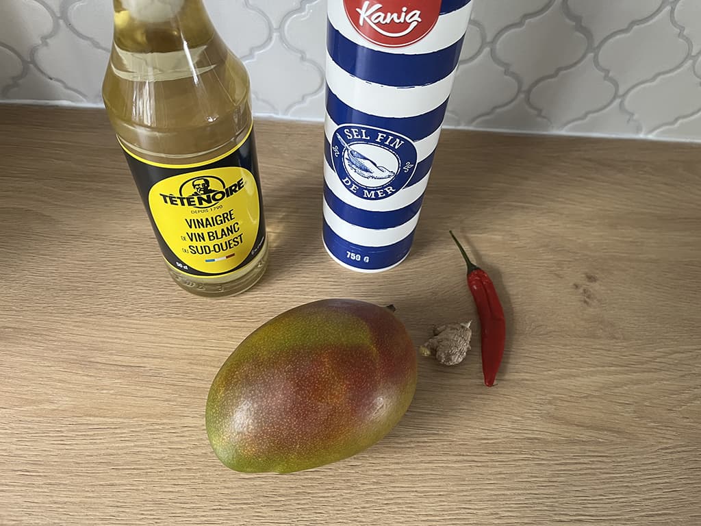 Mango chutney Ingrediënten