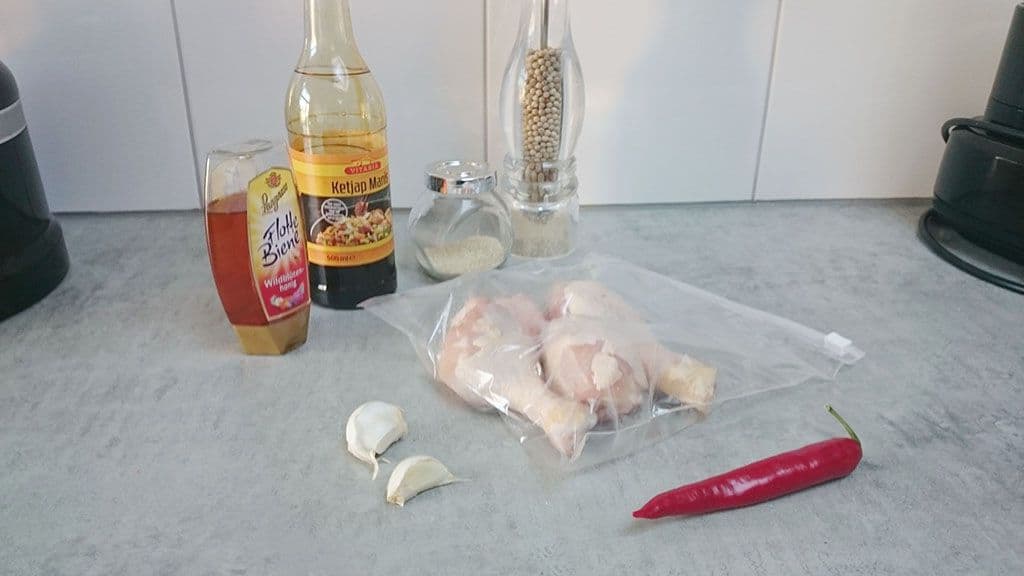 Gemarineerde kippenpoten Ingrediënten