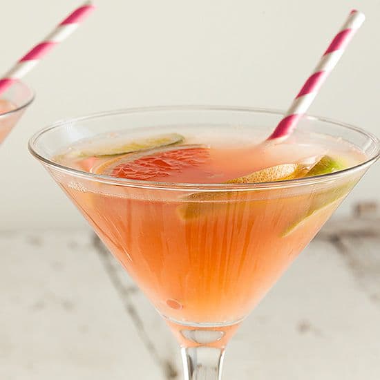 Pittige grapefruit cocktail