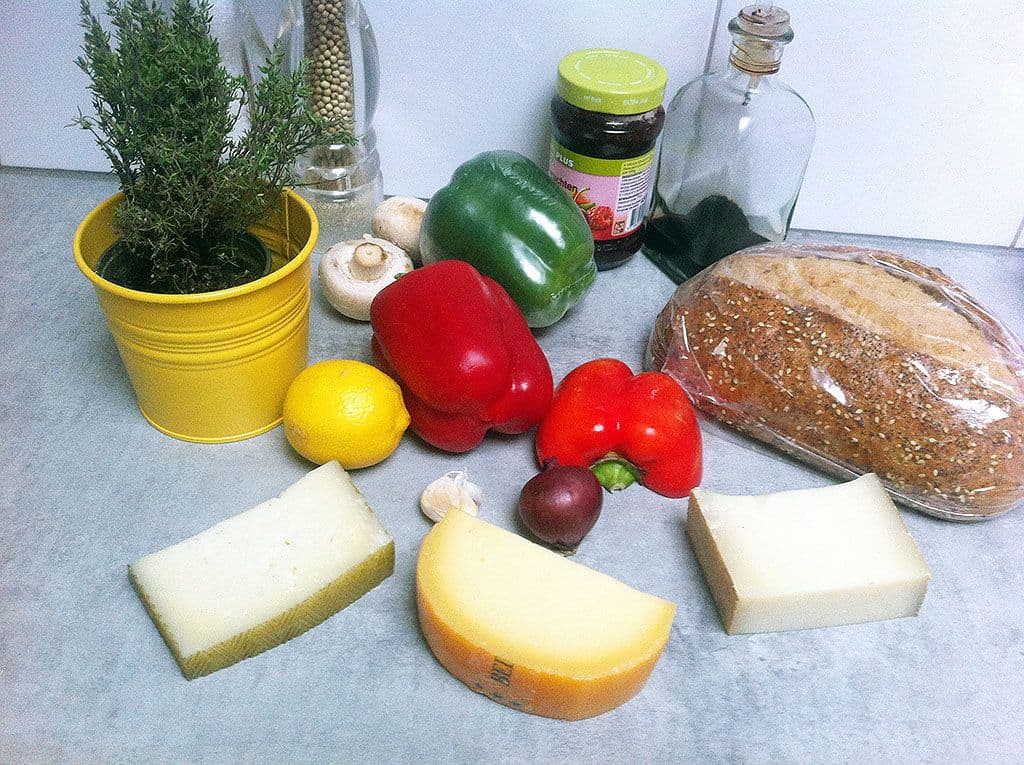 3 soorten luxe kaas tosti's Ingrediënten