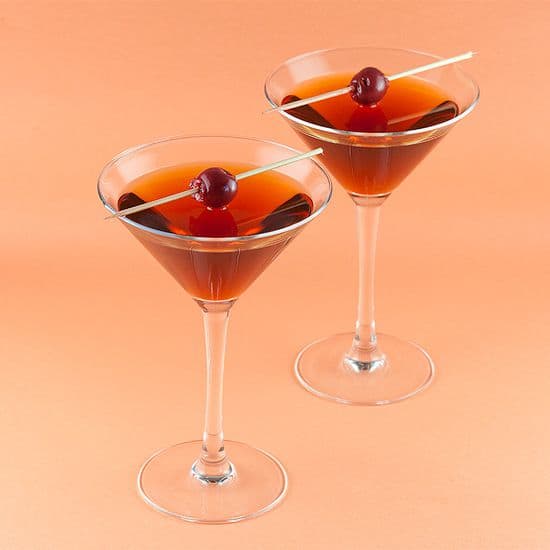 Klassieke Manhattan cocktail