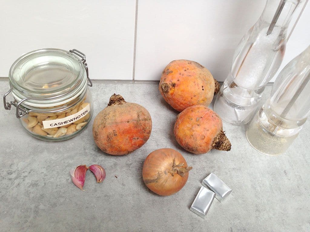 Oranje bietensoep Ingrediënten