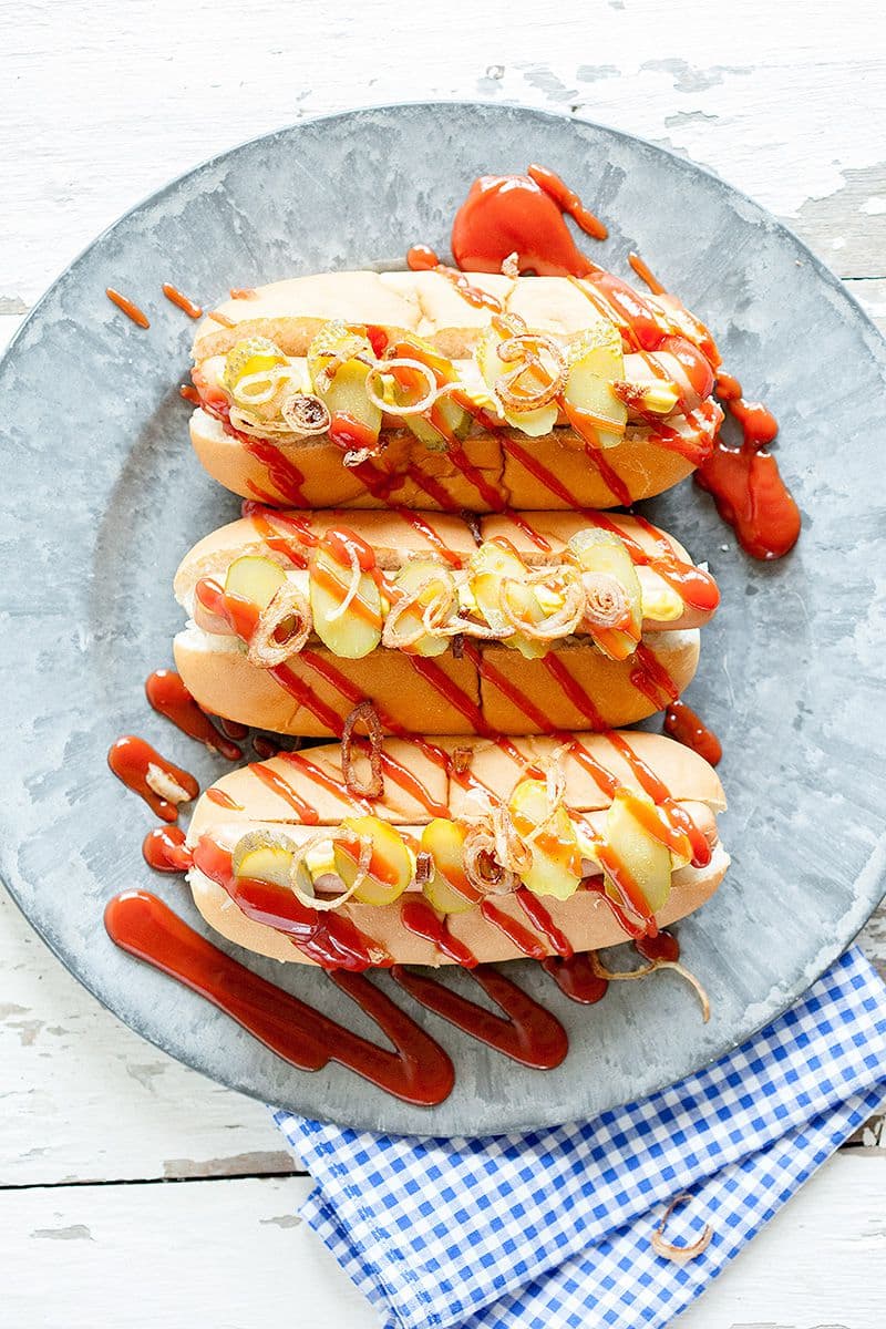 Makkelijke hotdogs