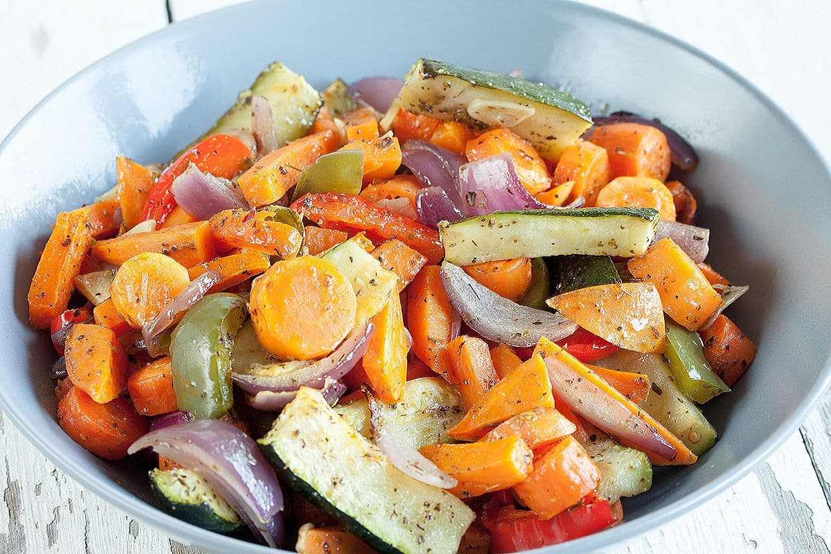 Geroosterde groenten uit de oven