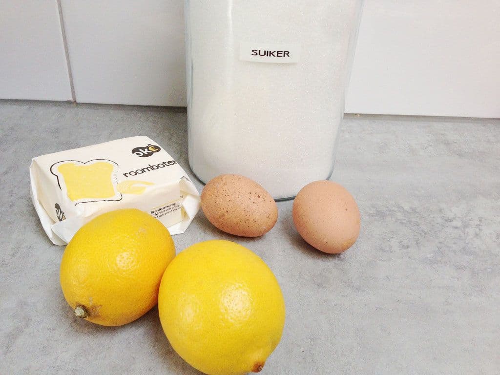 Lemon curd Ingrediënten